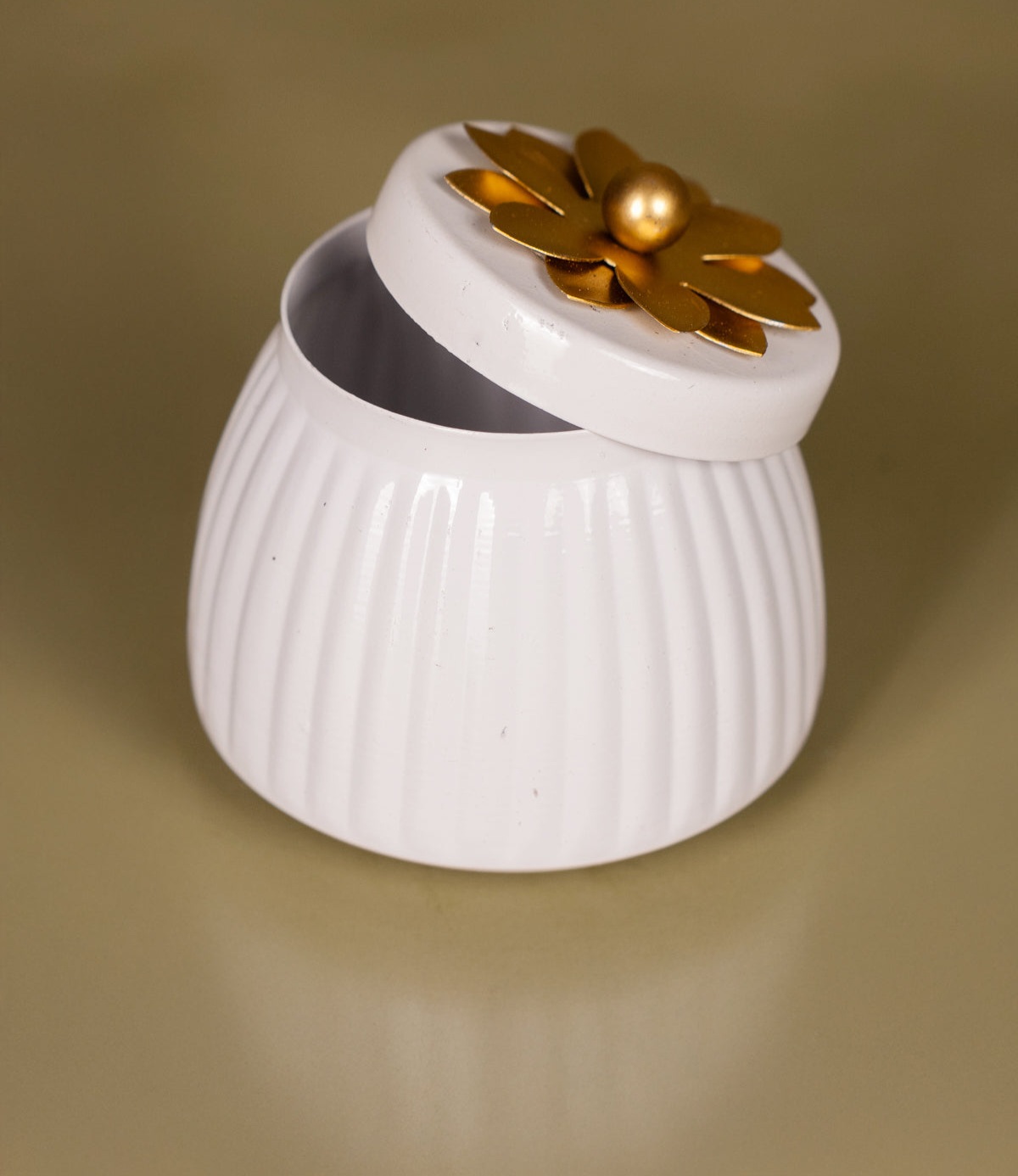 Metal Dry Fruit Nuts Box - Black - 3.5 Inch - 4