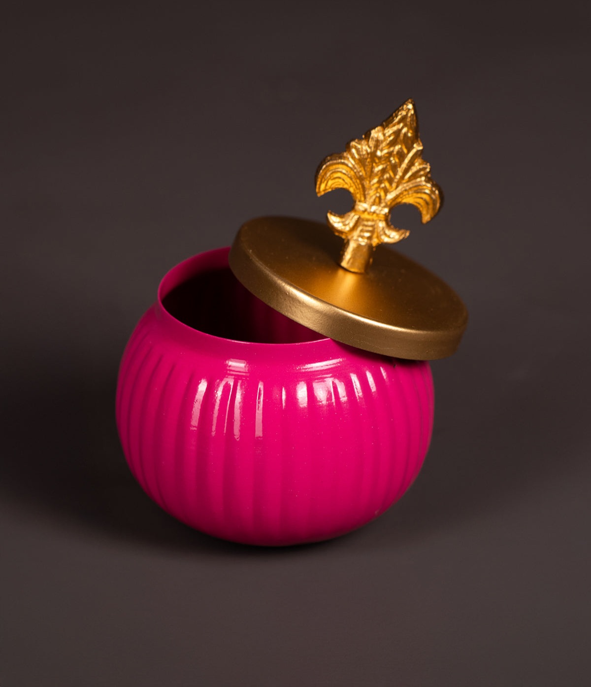 Metal Dry Fruit Nuts Box - Black - 3.5 Inch - 7