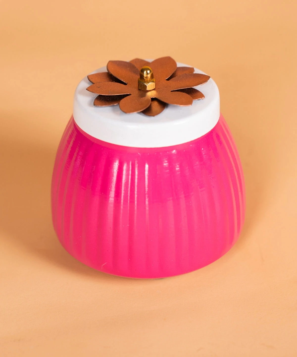 Metal Dry Fruit Nuts Box - Black - 3.5 Inch - 2