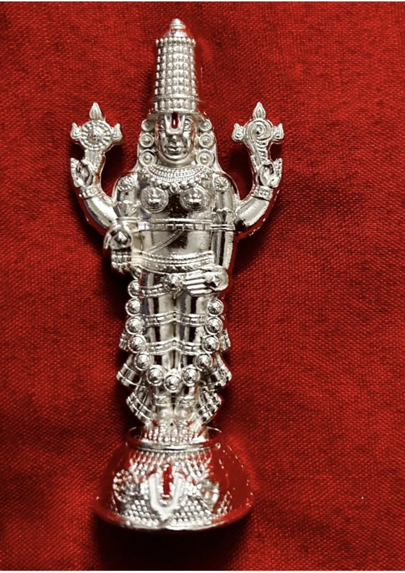 German Silver Venkateswara swamy idol - 2