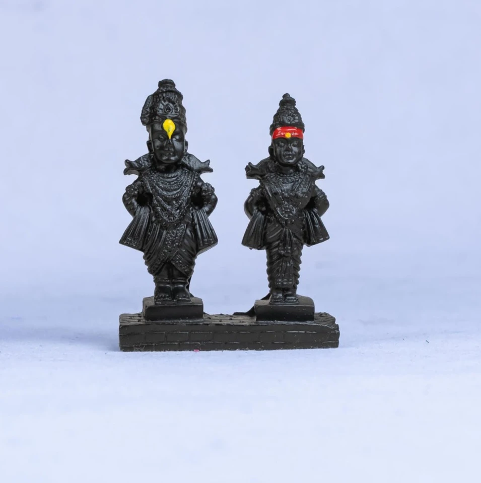 Panduranga Rukmini Idol in Polyresin 3 inch