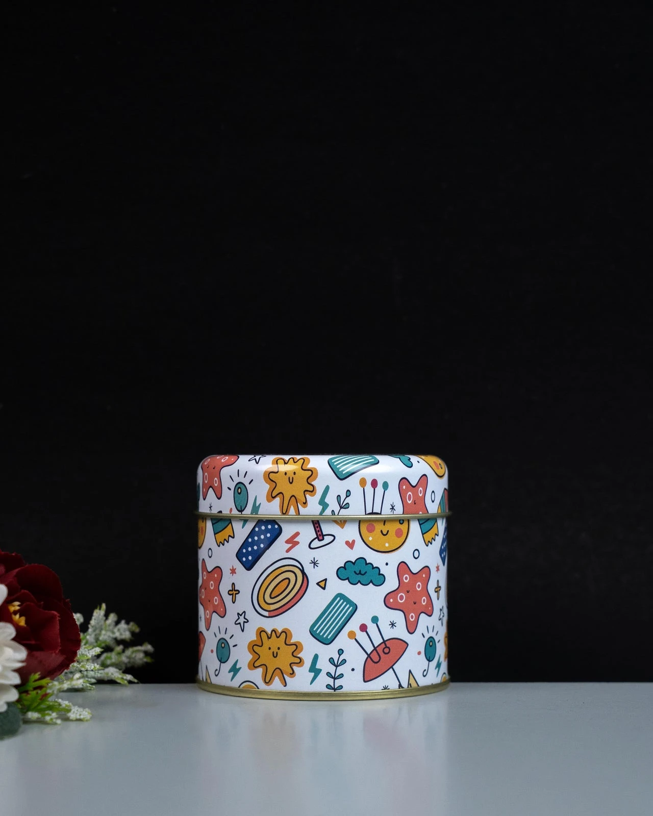 Kids Printed Tin Jar